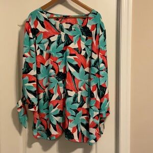 Floral Print Women's Top